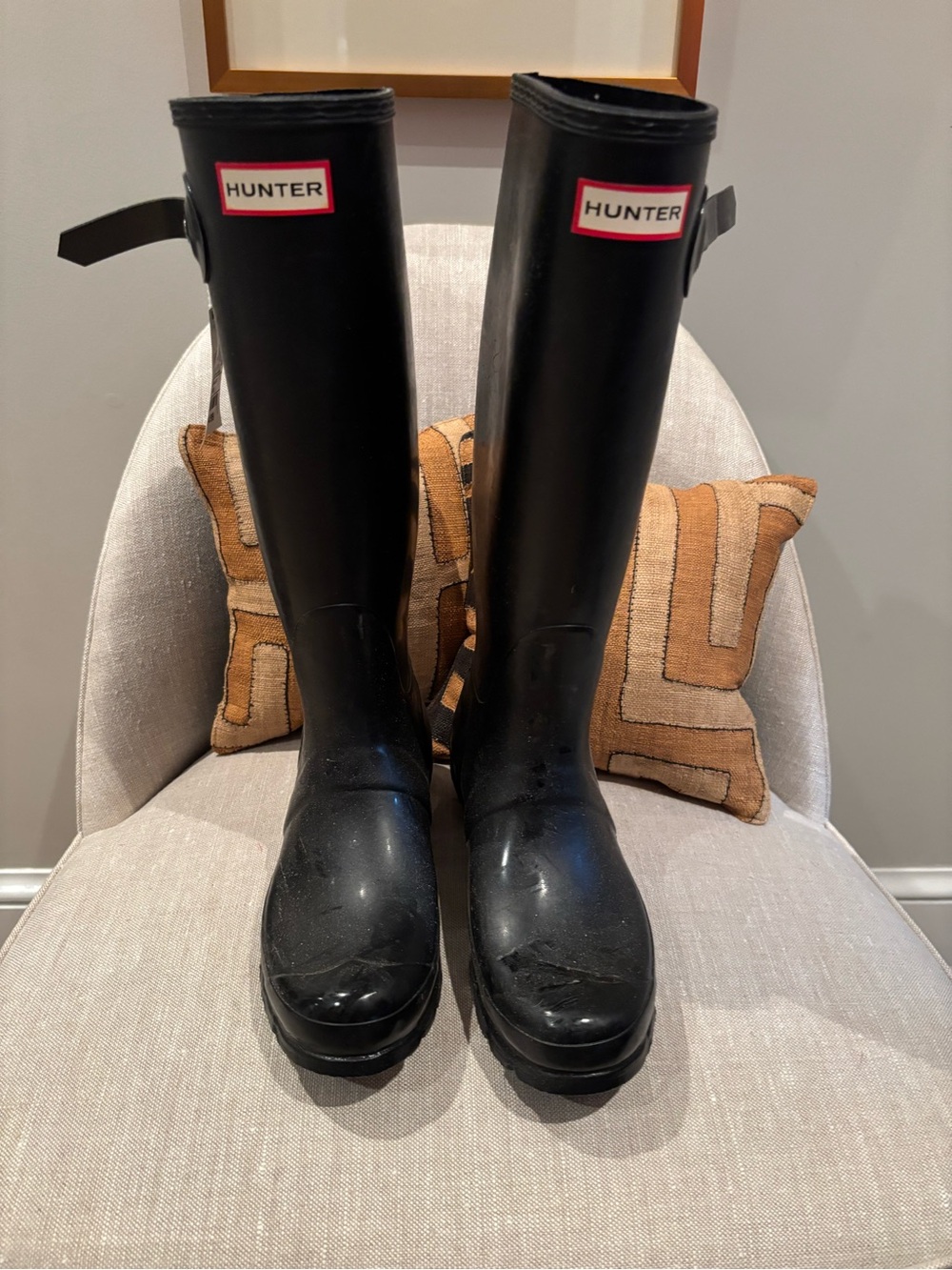 Black Hunter Rubber Boots